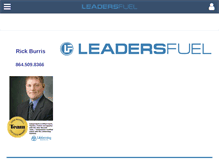 Tablet Screenshot of leadersfuel.com